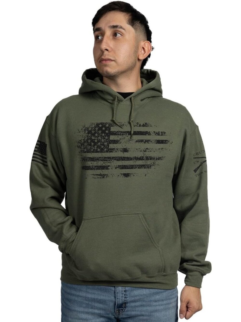 Vintage American Graphic Hoodie for Men | Casual, Cozy, Stylish Sweatshirt